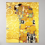 Poster Gustav Klimt Fulfillages Amateurs Art<br><div class="desc">Gustav Klimt Fulfillment Amateurs d'Art Fine Poster</div>