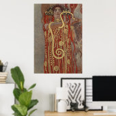 Poster Gustav Klimt - Hygieia (Bureau à domicile)