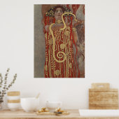 Poster Gustav Klimt - Hygieia (Cuisine)
