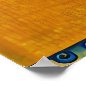 Poster Gustav Klimt Inspiré L'Affiche Arbre de Vie (Coin)