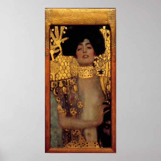 Poster Gustav Klimt Judith Et Le Chef D'Holofernes (Devant)