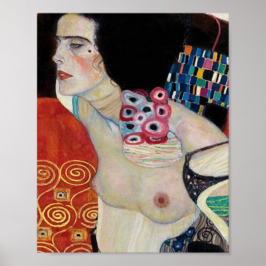 Poster Gustav Klimt - Judith Ii Salome 1909 (Devant)