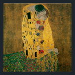 Poster Gustav Klimt La Galerie du baiser (Amoureux) HD Vi<br><div class="desc">Gustav Klimt. Le Baiser (Amoureux). c. 1908. Huile et feuille d'or sur toile. Peinture originale d'un chef-d'oeuvre d'art du célèbre artiste autrichien de l'Art Nouveau Gustav Klimt.</div>