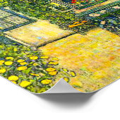 Poster Gustav Klimt La Maison de Guardaboschi (Coin)