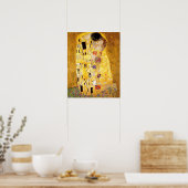 Poster Gustav Klimt La Peinture Classique Du Kiss (Cuisine)