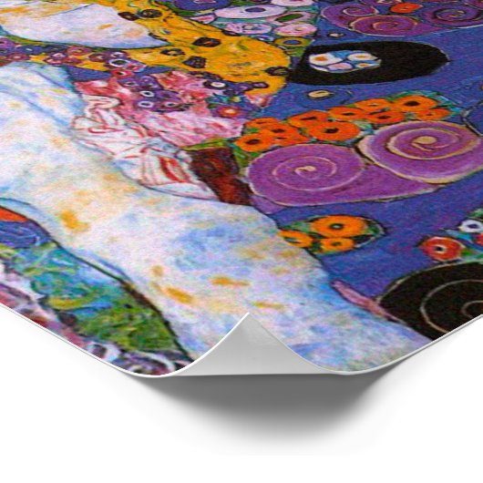 Poster Gustav Klimt - La Vierge (Coin)