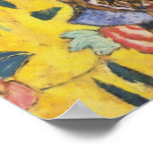 Poster Gustav Klimt Lady With Fan Art Nouveau Painting (Coin)