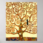 Poster Gustav Klimt L'Arbre de la Vie Art fine<br><div class="desc">Gustav Klimt L'arbre de vie Poster d'art</div>