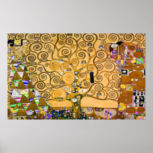 Poster Gustav Klimt 'L'Arbre De Vie'