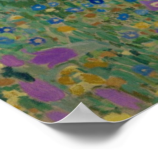 Poster Gustav Klimt - Le baiser (Coin)