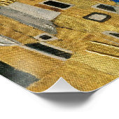 Poster Gustav Klimt Le Baiser (Coin)