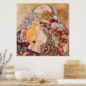 Poster Gustav Klimt 'Le Bébé' (Cuisine)