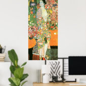 Poster Gustav Klimt - le danseur (Bureau à domicile)