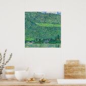 Poster Gustav Klimt - Litzenberg au lac Attersee (Cuisine)