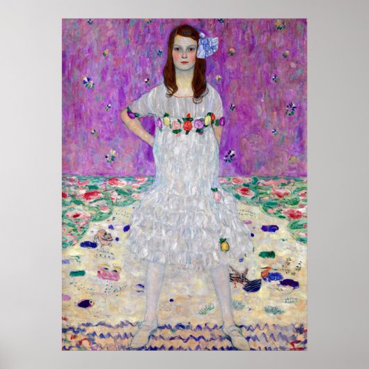 Poster Gustav Klimt Mada Primavesi (Devant)