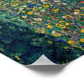 Poster Gustav Klimt - Maison de campagne de l'Attersee (Coin)