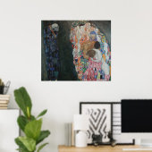 Poster Gustav Klimt - Mort et vie, 1910 (Bureau à domicile)
