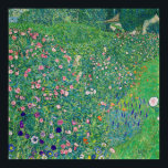 Poster Gustav Klimt - Paysage du jardin italien<br><div class="desc">Jardin italien / Paysage horticole italien - Gustav Klimt,  Huile sur toile,  1913</div>