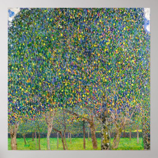 Poster Gustav Klimt - Poirier (Devant)