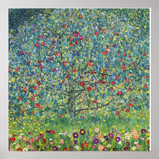 Poster Gustav Klimt - Pommier (Devant)