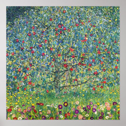 Poster Gustav Klimt - Pommier (Devant)