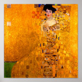 Poster Gustav Klimt Portrait d'Adele Bloch Bauer (Devant)