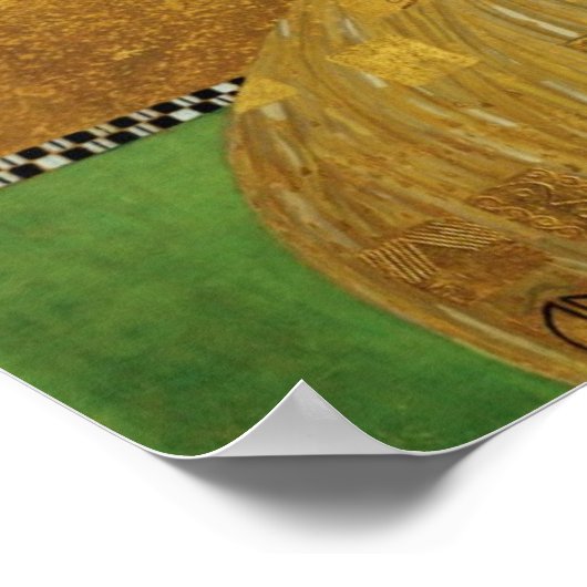 Poster Gustav Klimt - Portrait d'Adele Bloch-Bauer I (Coin)