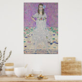 Poster Gustav Klimt - Portrait de Mäda Primavesi (Cuisine)