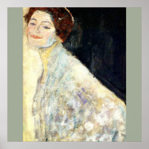 Poster Gustav Klimt - portrait de Madame