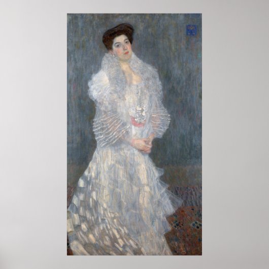 Poster Gustav Klimt - Portrait d'Hermine Gallia (Devant)