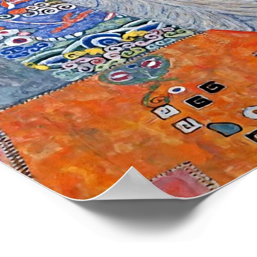 Poster Gustav Klimt Portrait of Elisabeth Lederer (Coin)