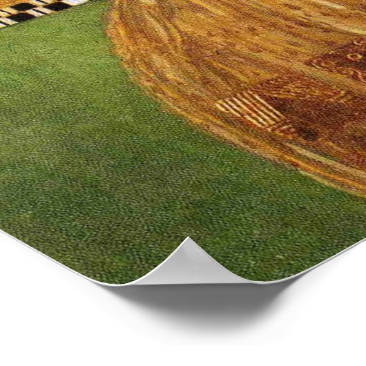 Poster GUSTAV KLIMT - Portret van Adèle Bloch-Bauer 1907 (Coin)