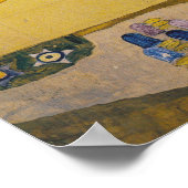 Poster Gustav Klimt - Réalisation Stoclet Frieze (Coin)