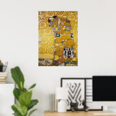Poster Gustav Klimt - Réalisation Stoclet Frieze (Bureau à domicile)