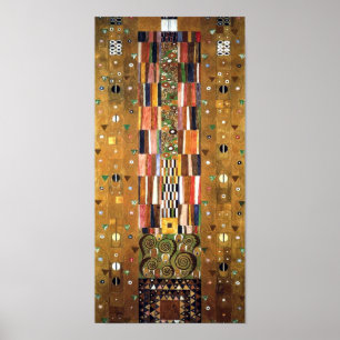 Poster Gustav Klimt Stoclet Frieze Dekor