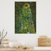 Poster Gustav Klimt Sunflower (Cuisine)