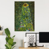 Poster Gustav Klimt Sunflower (Bureau à domicile)
