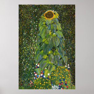 Poster Gustav Klimt Sunflower