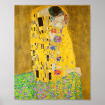 Poster Gustav Klimt The Kiss Fine Art<br><div class="desc">Gustav Klimt L'affiche du Kiss Fine Art</div>