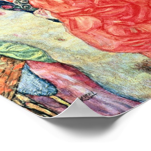 Poster Gustav Klimt - Women Friends (Coin)