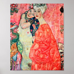 Poster Gustav Klimt - Women Friends