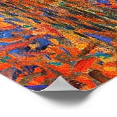 Poster Gustav Klimt's Beech Grove I famous painting  (Coin)