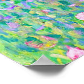 Poster Gustav Klimt's Rosebushes under the Tree painting  (Coin)