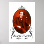 Poster Gustav Mahler (Devant)