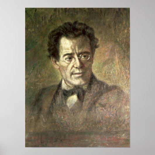 Poster Gustav Mahler (Devant)