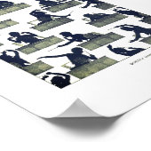 Poster Gustav Mahler Silhouette by Otto Böhler (Coin)