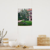 Poster Gustave Caillebotte - Arbres en fleurs (Cuisine)