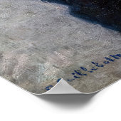 Poster Gustave Caillebotte - Autoportrait (Coin)