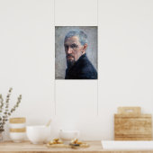 Poster Gustave Caillebotte - Autoportrait (Cuisine)