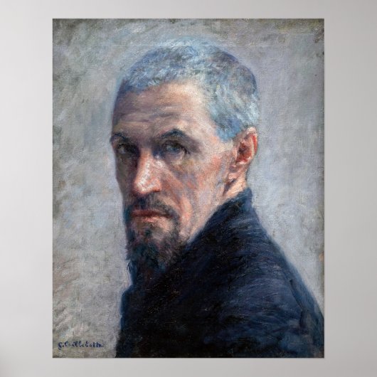 Poster Gustave Caillebotte - Autoportrait (Devant)